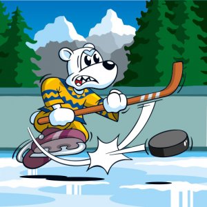 tierisch sortlich Icebear Hockey